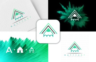 I can create a minimal logo with a brand guide or corporate identity