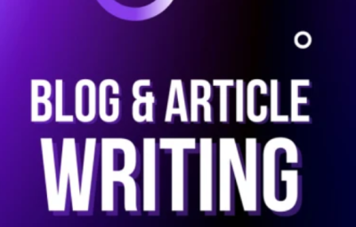 I can write a fascinating blog or article