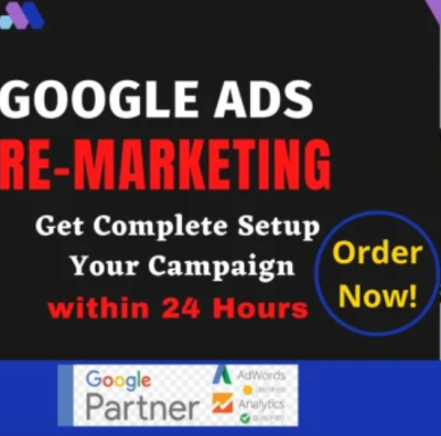 I'm setting up a Google or facebook retargeting campaign, remarketing