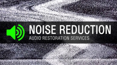 I can remove background noise from your audio 