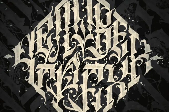 Modern calligraphy