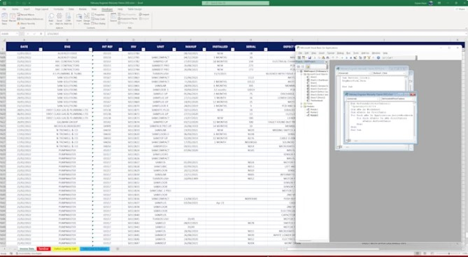A project from Excel Vba